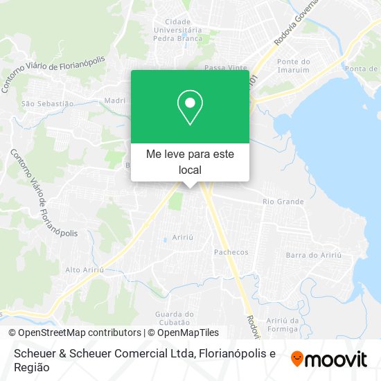 Scheuer & Scheuer Comercial Ltda mapa