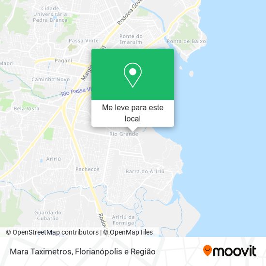 Mara Taximetros mapa