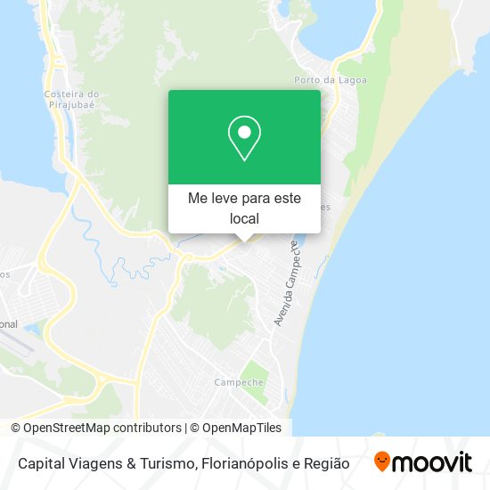 Capital Viagens & Turismo mapa