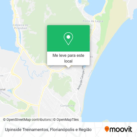 Upinside Treinamentos mapa