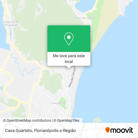Casa Quarteto mapa