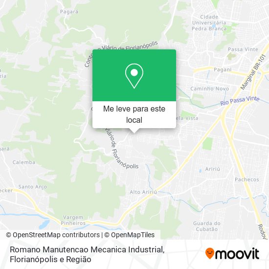Romano Manutencao Mecanica Industrial mapa