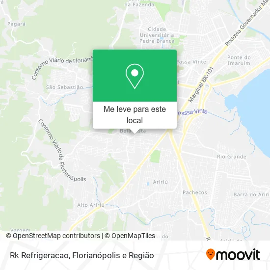 Rk Refrigeracao mapa