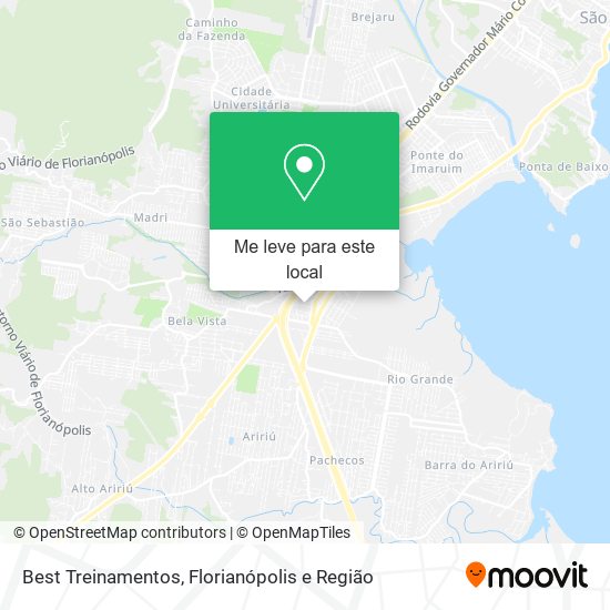 Best Treinamentos mapa