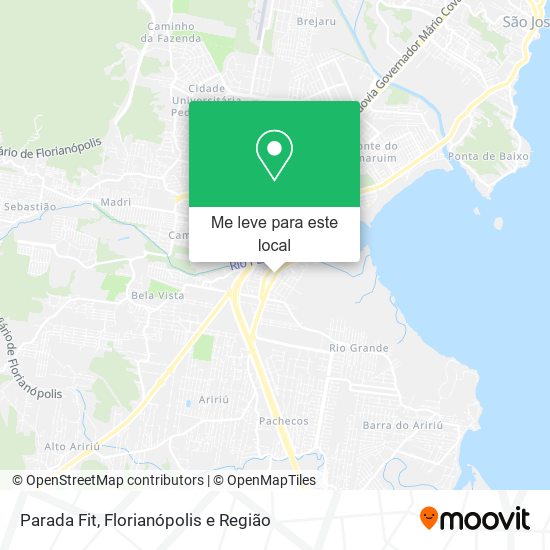 Parada Fit mapa