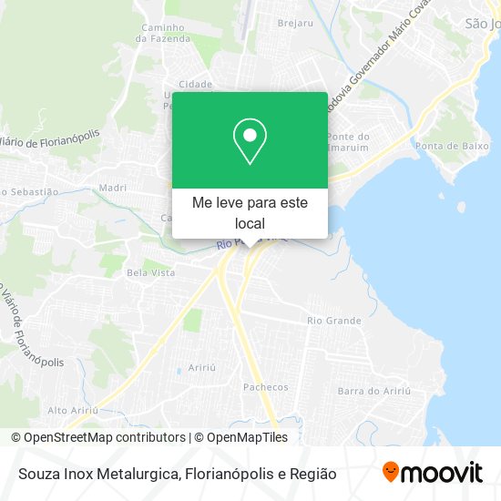 Souza Inox Metalurgica mapa