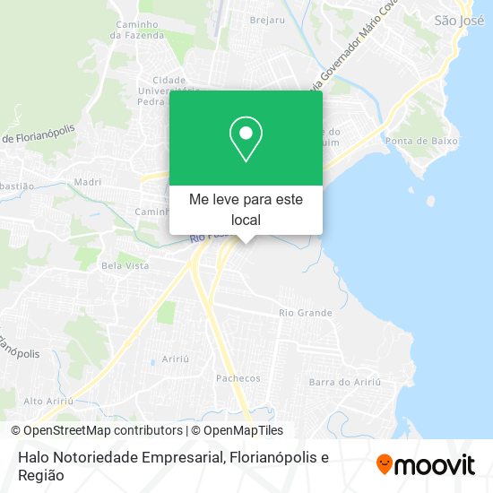 Halo Notoriedade Empresarial mapa
