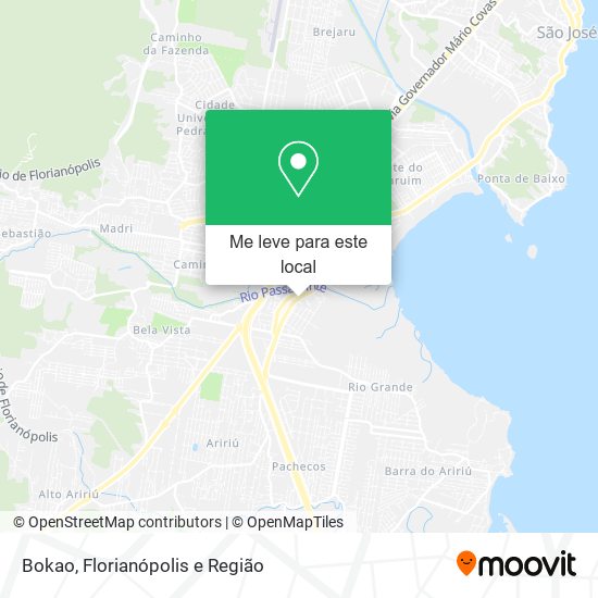 Bokao mapa