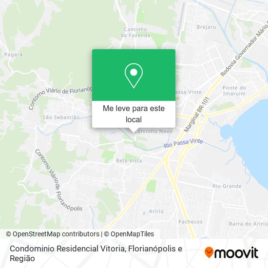Condominio Residencial Vitoria mapa