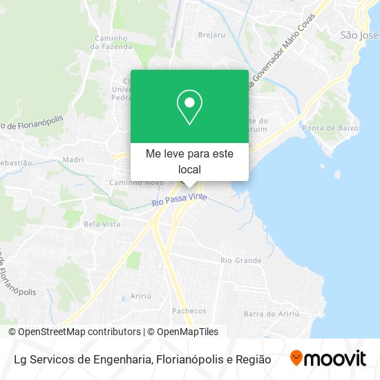 Lg Servicos de Engenharia mapa