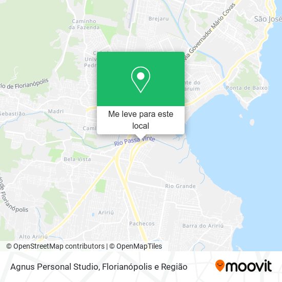 Agnus Personal Studio mapa