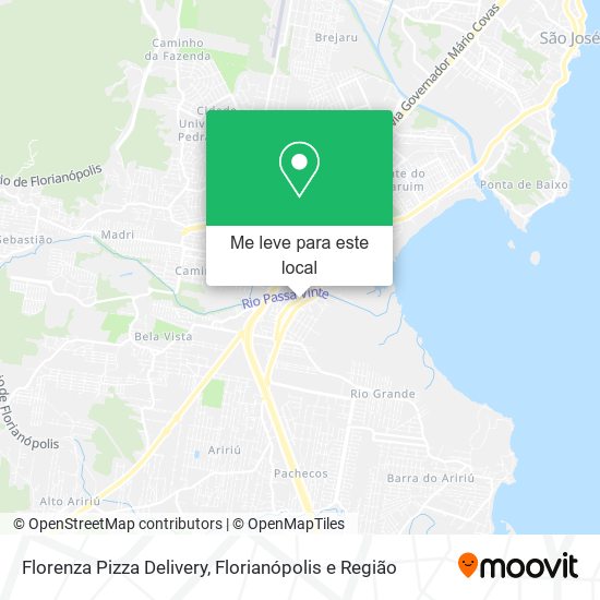 Florenza Pizza Delivery mapa