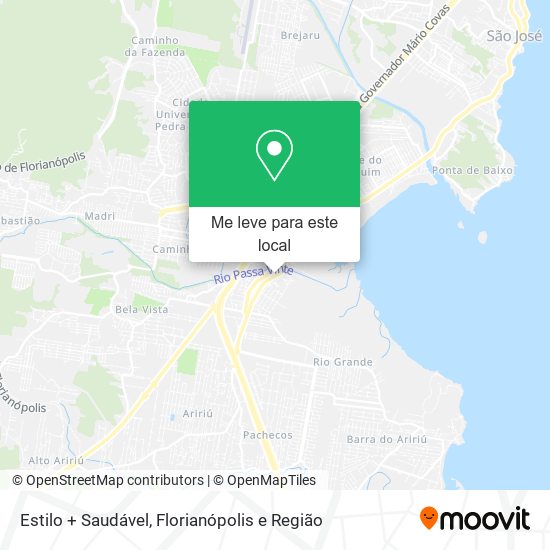 Estilo + Saudável mapa
