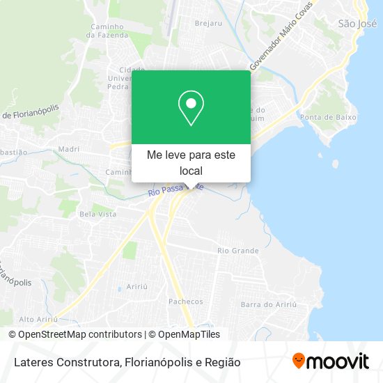 Lateres Construtora mapa