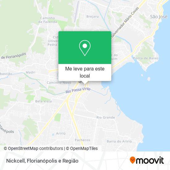 Nickcell mapa