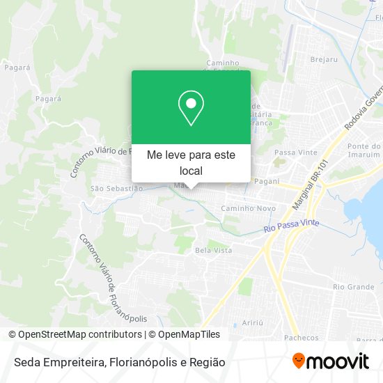 Seda Empreiteira mapa
