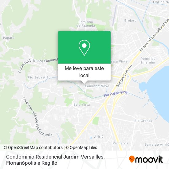 Condominio Residencial Jardim Versailles mapa