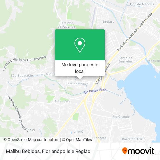 Malibu Bebidas mapa