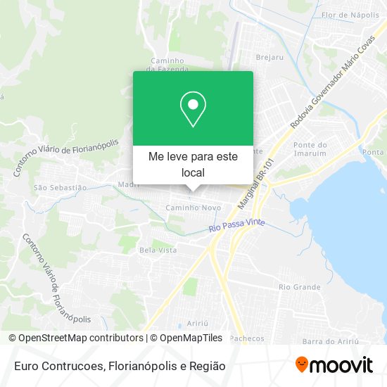 Euro Contrucoes mapa
