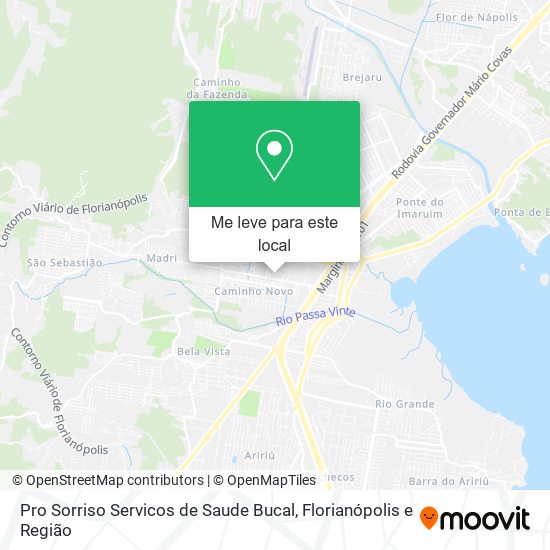 Pro Sorriso Servicos de Saude Bucal mapa