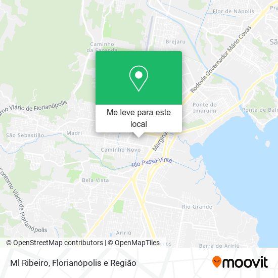 Ml Ribeiro mapa