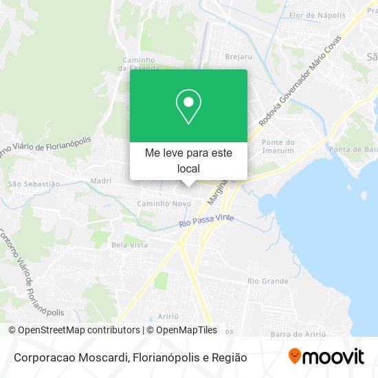 Corporacao Moscardi mapa