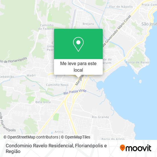 Condominio Ravelo Residencial mapa