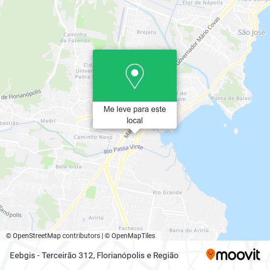 Eebgis - Terceirão 312 mapa