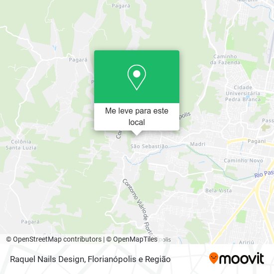 Raquel Nails Design mapa