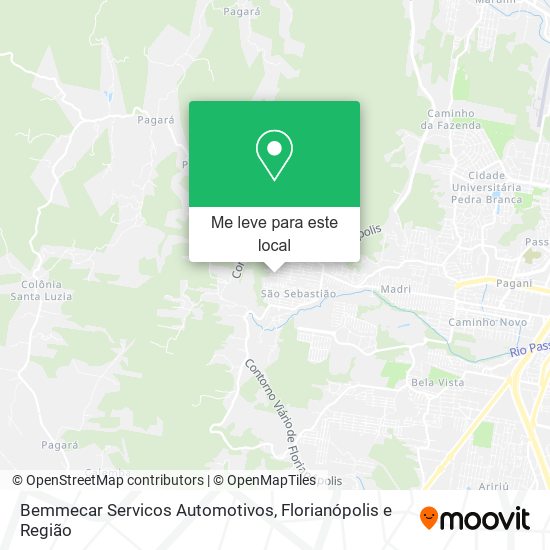 Bemmecar Servicos Automotivos mapa