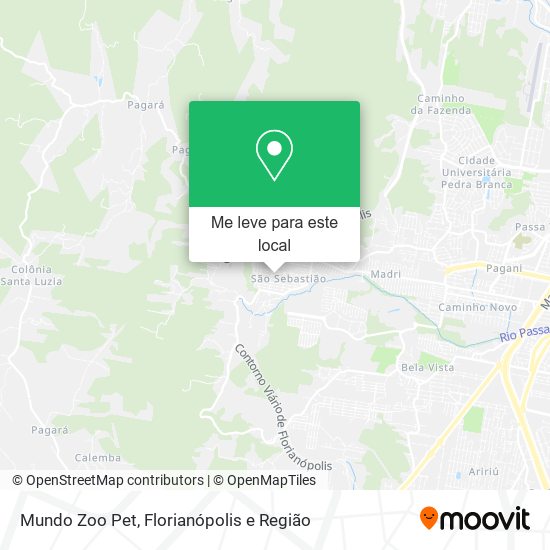 Mundo Zoo Pet mapa
