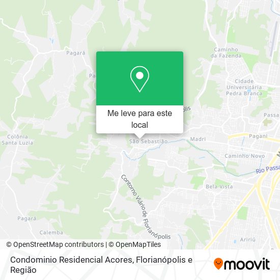 Condominio Residencial Acores mapa