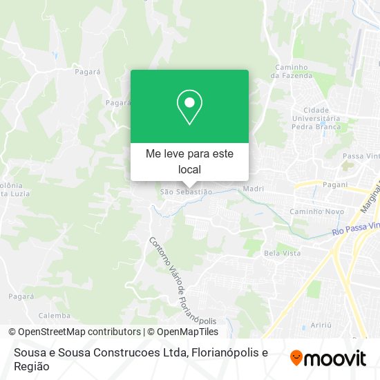 Sousa e Sousa Construcoes Ltda mapa