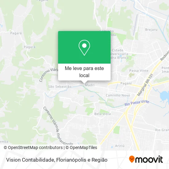 Vision Contabilidade mapa