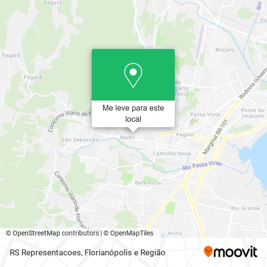 RS Representacoes mapa