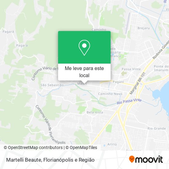 Martelli Beaute mapa