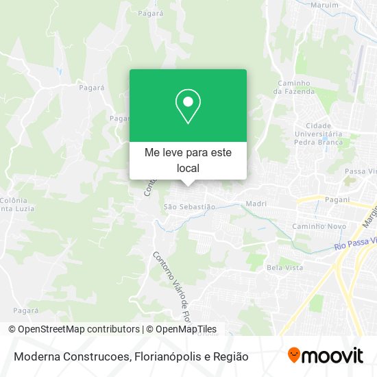 Moderna Construcoes mapa