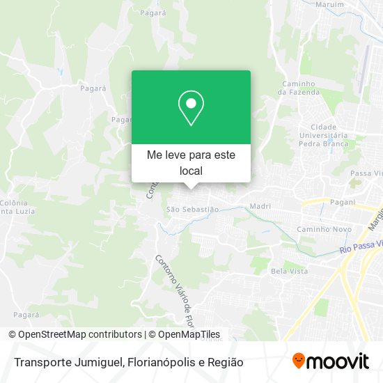 Transporte Jumiguel mapa
