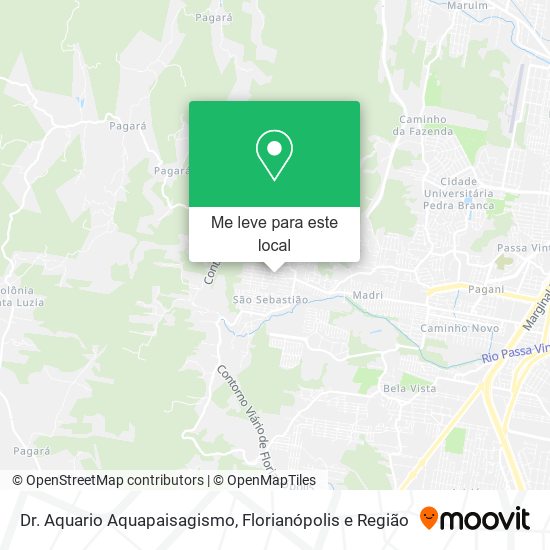 Dr. Aquario Aquapaisagismo mapa