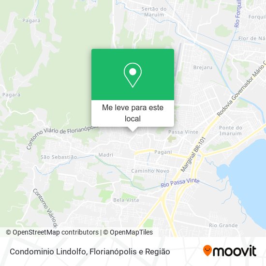 Condominio Lindolfo mapa
