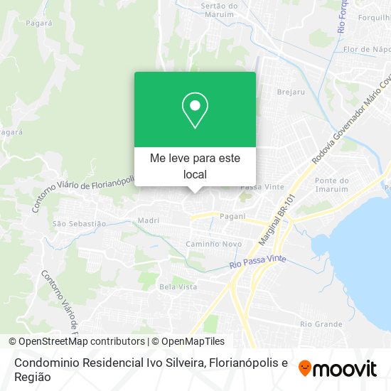 Condominio Residencial Ivo Silveira mapa