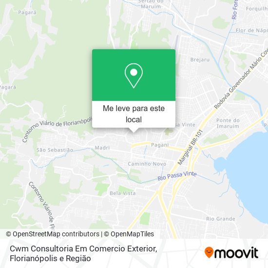 Cwm Consultoria Em Comercio Exterior mapa