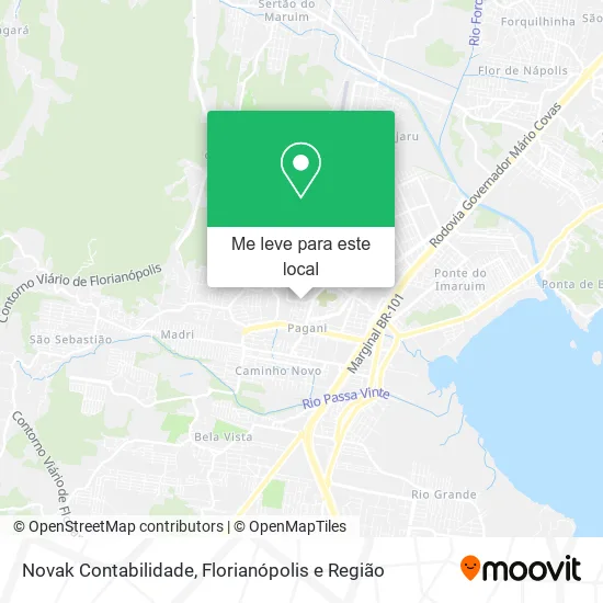 Novak Contabilidade mapa