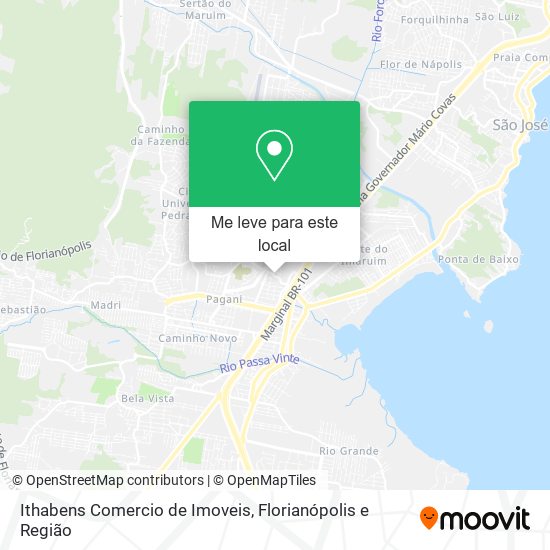 Ithabens Comercio de Imoveis mapa