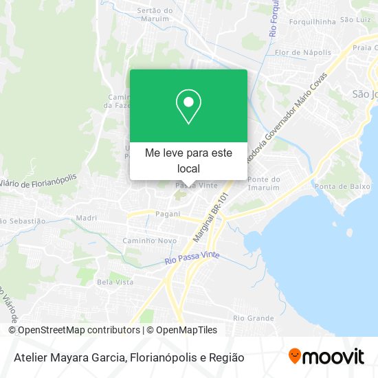 Atelier Mayara Garcia mapa
