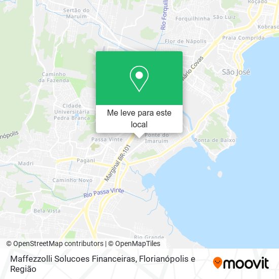 Maffezzolli Solucoes Financeiras mapa