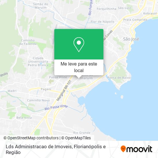 Lds Administracao de Imoveis mapa