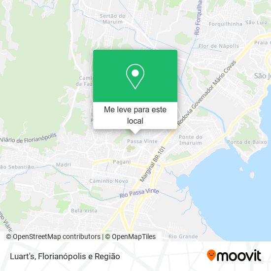 Luart's mapa