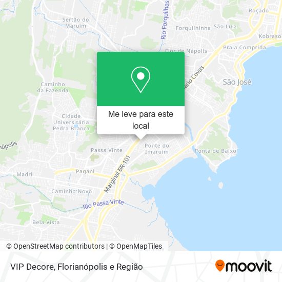VIP Decore mapa