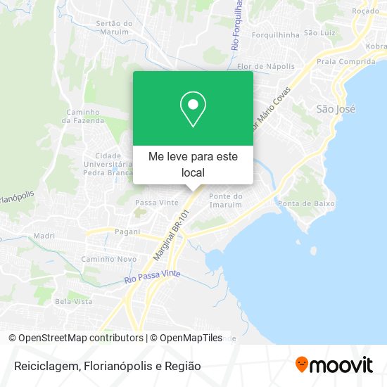 Reiciclagem mapa